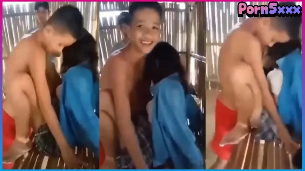 คลิปหลุดไทย หลอกสาวรุ่นน้องโดดเรียนมาเย็ดหีที่กระท่อมปลายนา พลัดกันเรียงคิวลงแขก ร้องเสียว