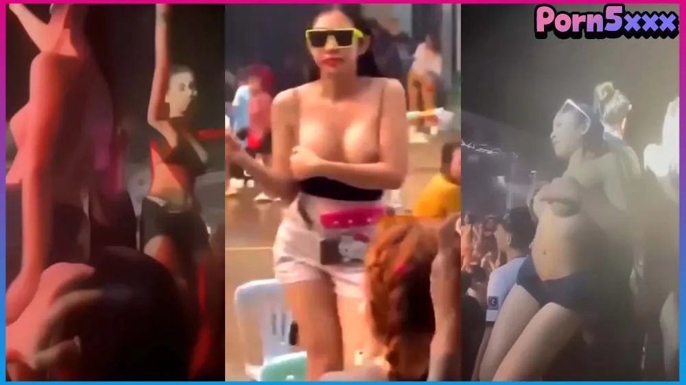 รวมคลิปหลุด เก็บตกวันสงกรานต์ มีของต้องโชว์ สาวเด็ดๆนมโต เปิดจุก เต้นร่อนเอวยั่ว โคตรน่าเย