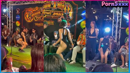 คลิปดัง18 กะแสกำลังมาแรงเลย สาวน้อยหีโผ่ล เห็ดหูหนู บนเวทีโชว์รายการ สักลาย แห่งประเทศไทย 